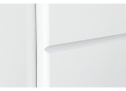 Signum, Ausschnitt weiße Platte mit Rille