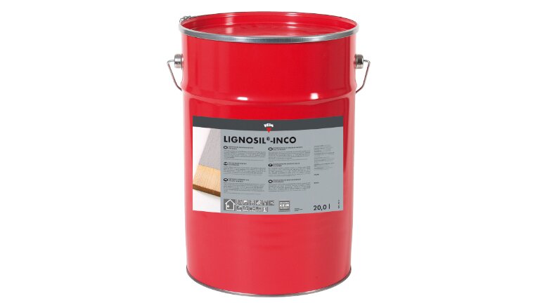 KEIM Lignosil-Inco - Innenfarbe für Holz, in der roten Dose, 20L