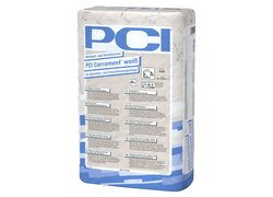 PCI Carrament, Mittelbett- und Ansatzmörtel, verpackt, hochkant