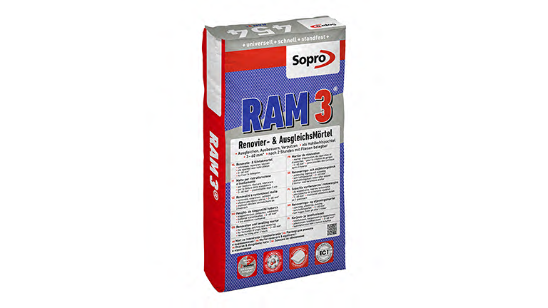 RAM 3® Renovier- & AusgleichsMörtel - RAM 3 454, Sack