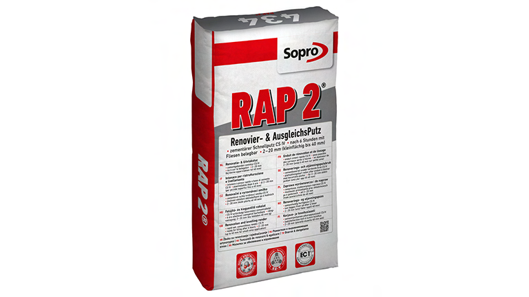 RAP 2® Renovier- & AusgleichsPutz - RAP 2 434, Sack
