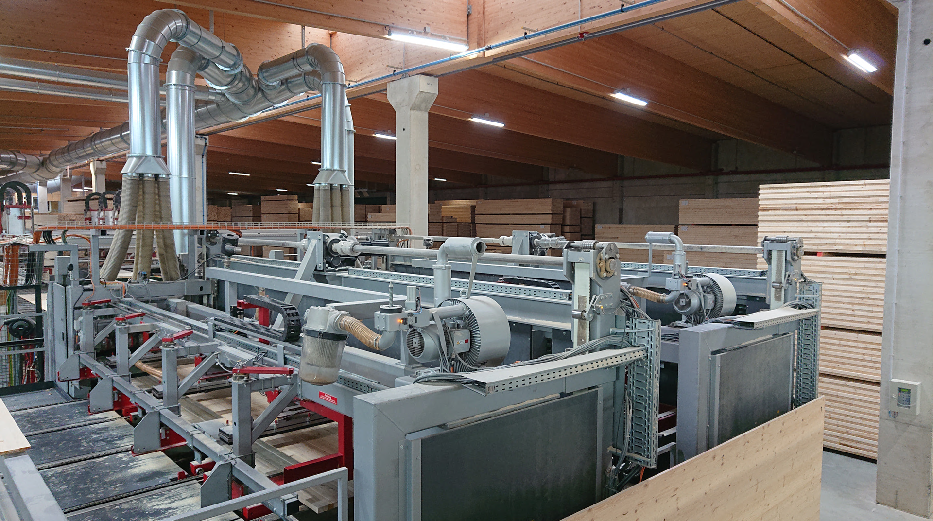 Produktion der Tilly Holzindustrie GmbH