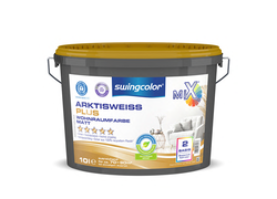 Farbeimer swingcolor Arktisweiss Plus Mix, 10 Liter, Basis 2