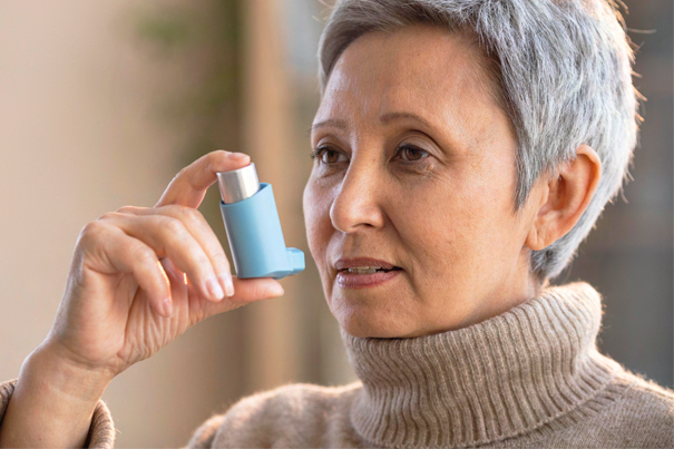 Asthma oder Lungenleiden kann durch schlechte Raumluft ausgelöst werden. Quelle: Freepik